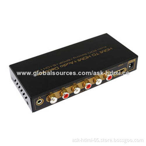HDMI 5.1 and 7.1CH Digital Audio Decoder to AnalogNew